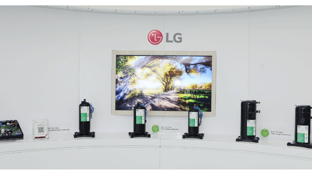 LG showcases advanced HVAC solutions at AHR Expo 2025 in Orlando.