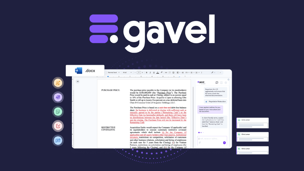 Gavel Exec Launches Deep Reasoning Mode, Bringing Multi-Step Advanced Judgment to Legal Contracts in Microsoft Word