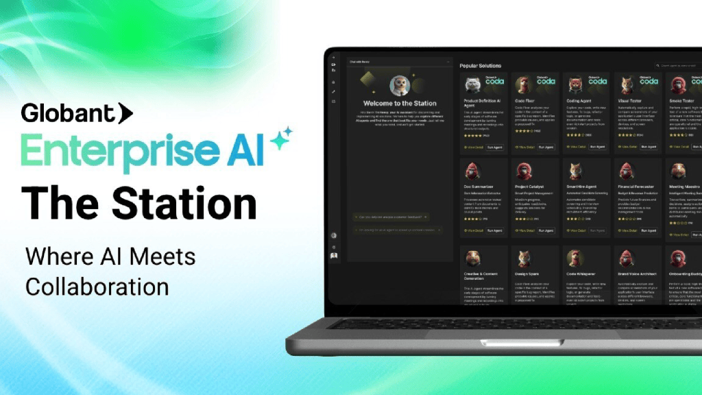 Globant Presents Globant Enterprise AI 2.0, Featuring a Marketplace of AI Agents for Industries