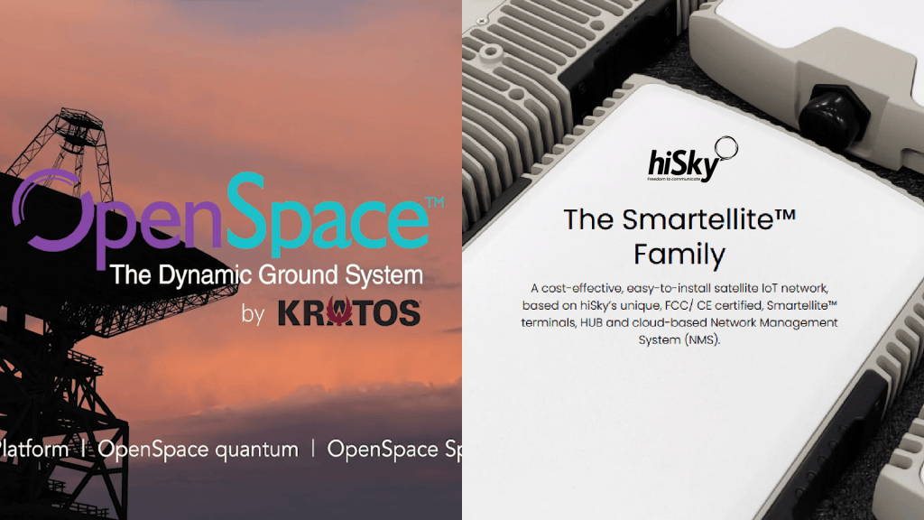 Kratos and hiSky Partner to Integrate OpenSpace and Smartellite for IoT and Satellite Services in Cloud Environments