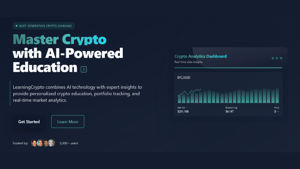 LearningCrypto Rides the AI Wave as Crypto Education Demand Soars